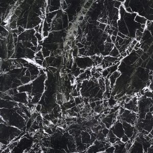 Marble with rich green hues with intricate patterns
